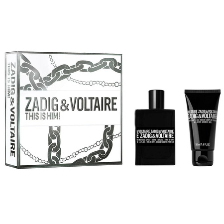 Zadig & Voltaire This Is Him! zestaw woda toaletowa spray 50ml + żel pod prysznic 50ml