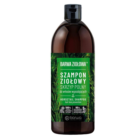 Ziołowa szampon ziołowy do włosów wypadających Skrzyp Polny 480ml