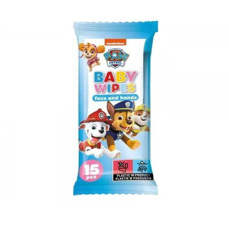 Baby Wipes chusteczki do buzi i rączek 15szt.