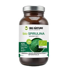 Bio Spirulina suplement diety 400 tabletek