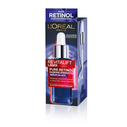 L'Oréal Revitalift Laser Pure Retinol przeciwzmarszczkowe serum na noc 30ml