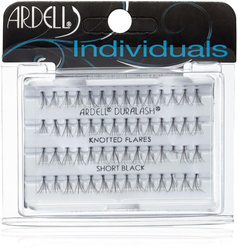 Ardell - Rzęsy i akcesoria Individual Knotted zestaw 56 kępek rzęs Short Black