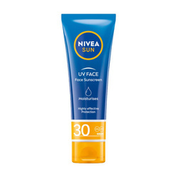 Sun nawilżający krem przeciwsłoneczny do twarzy z wysoką ochroną SPF30 50ml
