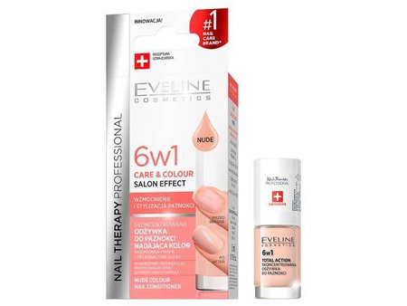 Nail Therapy Professional 6w1 Care & Colour skoncentrowana odżywka do paznokci nadająca kolor Nude 5ml