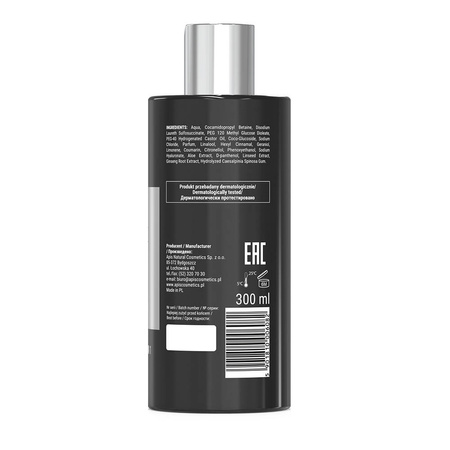 APIS - Action For Men 3in1 nawilżający żel do mycia ciała twarzy i włosów 300ml