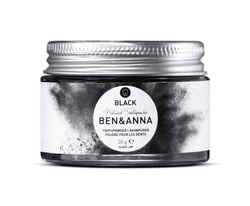 Ben&Anna Natural Toothpowder naturalny wybielający proszek do zębów z aktywnym węglem 20g