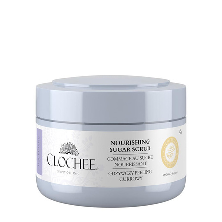 CLOCHEE Simply Organic odżywczy peeling cukrowy Mango 250ml
