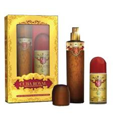 Cuba Royal zestaw woda toaletowa spray 100ml + dezodorant roll-on 50ml