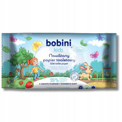 Kids nawilżany papier toaletowy 50szt