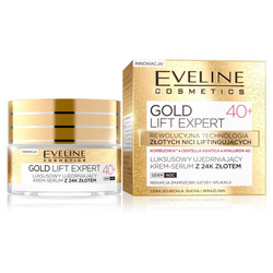 Gold Lift Expert 40+ luksusowy ujędrniający krem-serum z 24k złotem dzień/noc 50ml