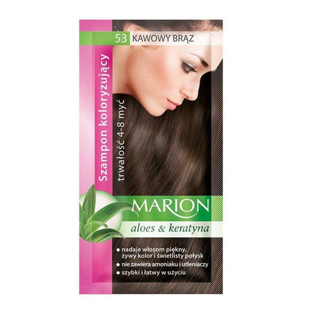 Szampon koloryzujący 4-8 myć 53 Kawowy Brąz 40ml