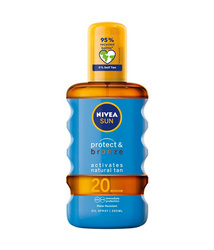 Nivea Sun Protect & Bronze olejek aktywujący opaleniznę SPF20 200ml