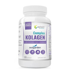 WISH Pharmaceutical Kolagen Complex suplement diety 120 kapsułek