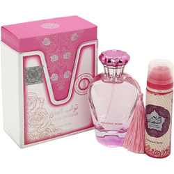 Ard al Zaafaran Turab Al Dhahab Amazing Rose zestaw woda perfumowana spray 100ml + dezodorant spray 50ml