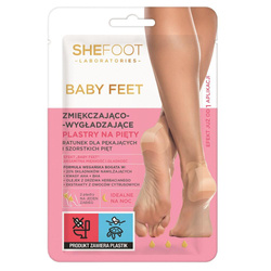 Baby Feet zmiękczająco-wygładzające plastry na pięty 2szt.