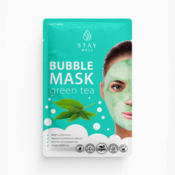 Deep Cleansing Bubble Mask głęboko oczyszczająca maska bąbelkowa do twarzy Green Tea 20g