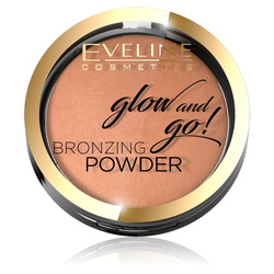 Glow And Go! Bronzing Powder puder brązujący w kamieniu 02 Jamaica Bay 8.5g