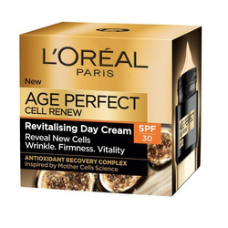 L'Oréal Age Perfect Cell Renew SPF30 rewitalizujący krem przeciwzmarszczkowy na dzień 50ml