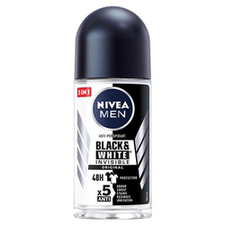 Men Black&White Invisible Original antyperspirant w kulce 50ml