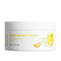 Peeling do ciała o zapachu brzoskwiniowego sorbetu z cytryną 100ml