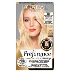 Preference Le Blonding farba do włosów 01 Bardzo Bardzo Jasny Naturalny Blond