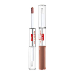 Pupa Milano Made To Last Lip Duo Liquid Lip Colour Colour & Topcoat Waterproof Long Lasting wodoodporna pomadka w płynie i błyszczyk 012 2x4ml