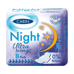 Ultra Wings Night podpaski higieniczne na noc 8szt