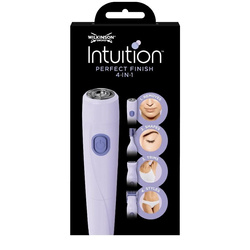 Wilkinson Intuition 4in1 Perfect Finish maszynka do golenia twarzy i ciała dla kobiet z czterema wymiennymi nakładkami