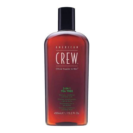 3-in-1 Tea Tree szampon odżywka i żel do mycia ciała 450ml