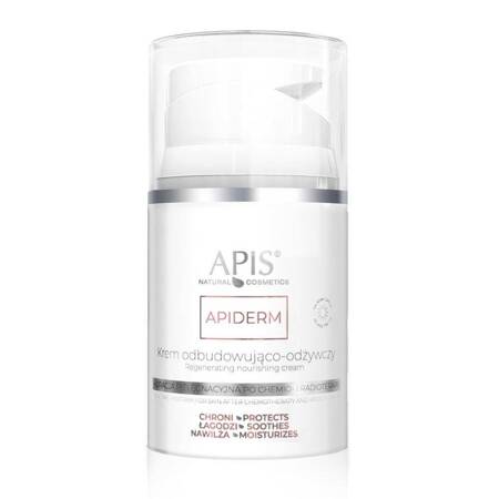 APIS - Apiderm krem odbudowująco-odżywczy na dzień SPF10 50ml