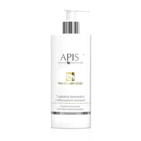 APIS - Pina Colada Body tropikalny koncentrat z liofilizowanymi ananasami 500ml