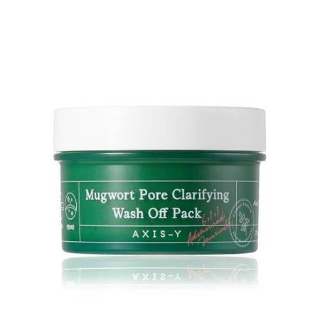 AXIS-Y Mugwort Pore Clarifying Wash Off Pack oczyszczająca maska do twarzy z bylicą 100ml