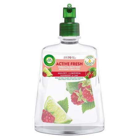 Active Fresh wkład do automatycznego odświeżacza powietrza Malina i Limonka 228ml