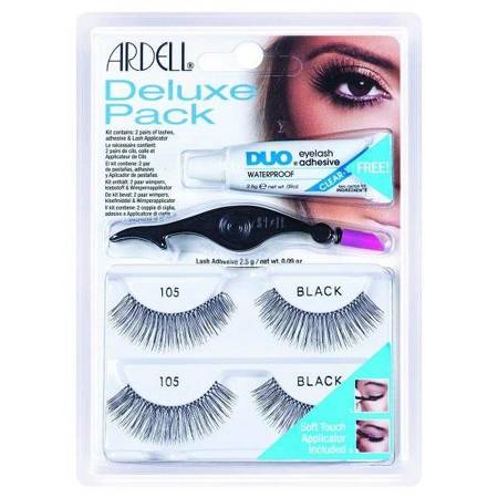 Ardell - Deluxe Pack zestaw sztucznych rzęs 2 pary Black