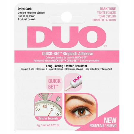 Ardell - Duo Quick Striplash Adhesive klej do rzęs Dark 7g