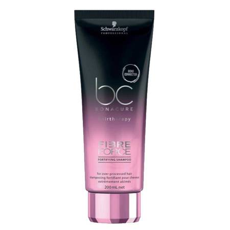 BC Bonacure Fibre Force Fortifying Shampoo wzmacniający szampon do włosów zniszczonych 200ml