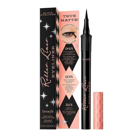 BENEFIT - Roller Liner Matte Liquid Eyeliner matowy eyeliner w pisaku Black 1ml