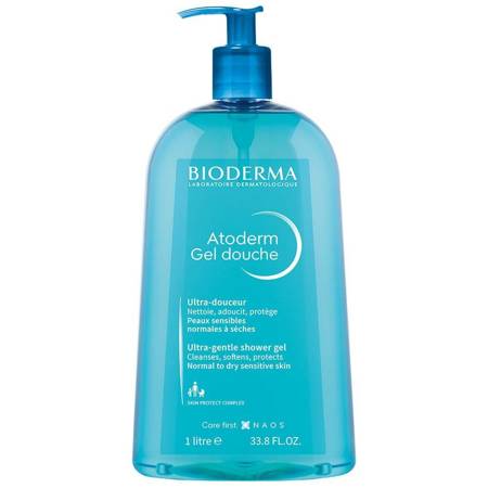 BIODERMA Atoderm Gel Douche żel pod prysznic do skóry suchej i wrażliwej 1000ml