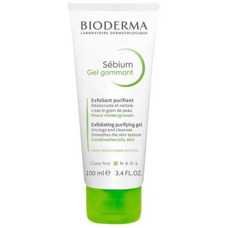 BIODERMA Sebium Gel Gommant złuszczający żel oczyszczający 100ml