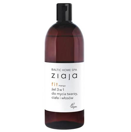 Baltic Home Spa Fit żel 3w1 do mycia twarzy ciała i włosów Mango 500ml