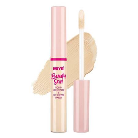 Beauty Skin Liquid Concealer and Cut Crease Maker płynny korektor kryjący 02 Hello Yellow 7ml