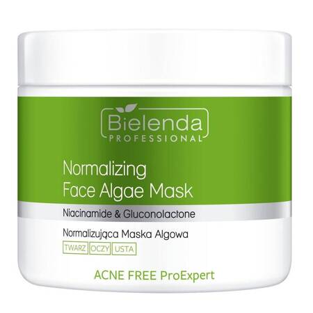 Bielenda Professional Acne Free ProExpert normalizująca maska algowa 160g