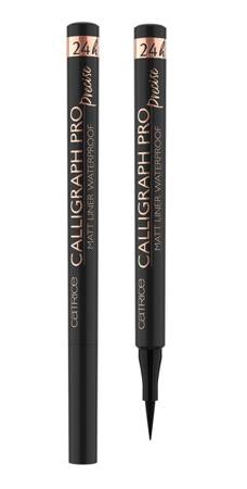 Calligraph Pro Precise 24h Matt Liner Waterproof liner do powiek 010 Intense Black 1.2ml