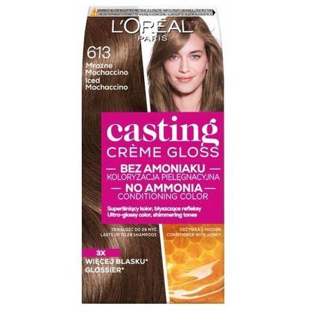 Casting Creme Gloss farba do włosów 613 Mroźne Mochaccino