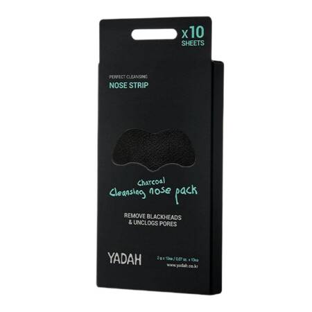 Charcoal Cleansing Nose Pack plastry oczyszczające na nos z węglem 10szt