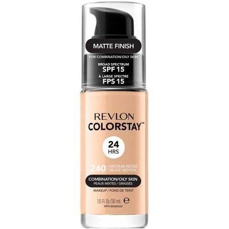 ColorStay™ Makeup for Combination/Oily Skin SPF15 podkład do cery mieszanej i tłustej 240 Medium Beige 30ml