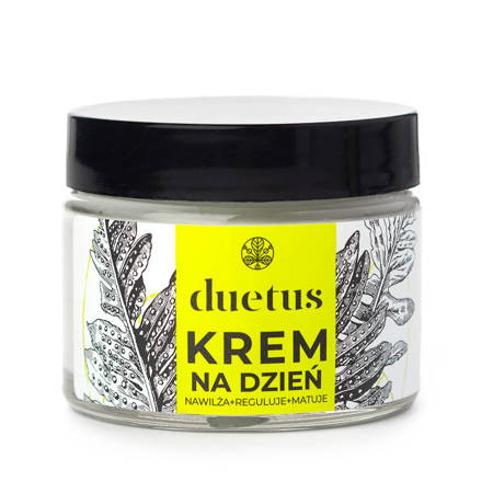 DUETUS Sylveco Krem na dzień nawilża + reguluje + matuje 50ml