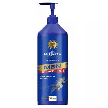 Dalas Men Sport żel pod prysznic 3w1 1000g