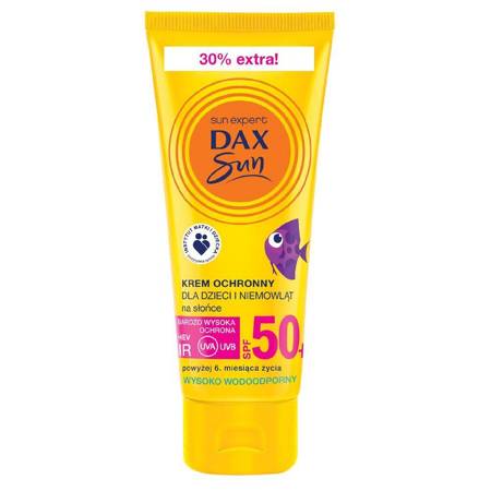 Dax Sun Krem ochronny dla dzieci i niemowląt SPF50+ 75ml