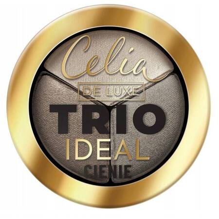 De Luxe Trio Ideal prasowane cienie do powiek 303 4g